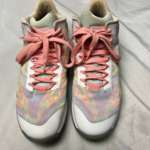 Moolah Kicks 8.5 Neovolt Pro Basketball Shoes Multi-Color Pink White Womens